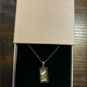 Gold Pendant Moon 🌙 Tarot Necklace